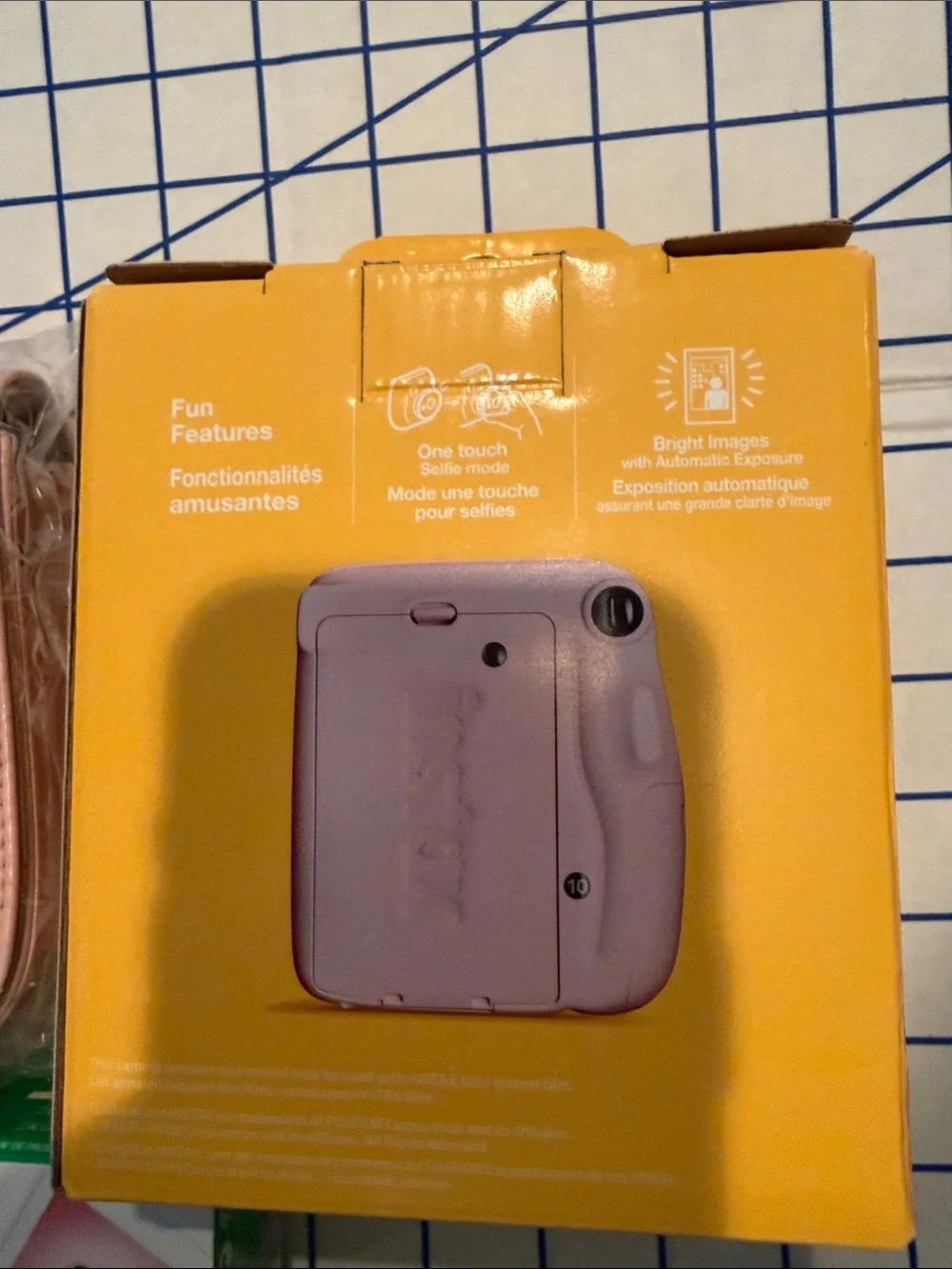 Fujifilm instax mini 11 Blush Pink Instant Camera with Pink Case and Film
